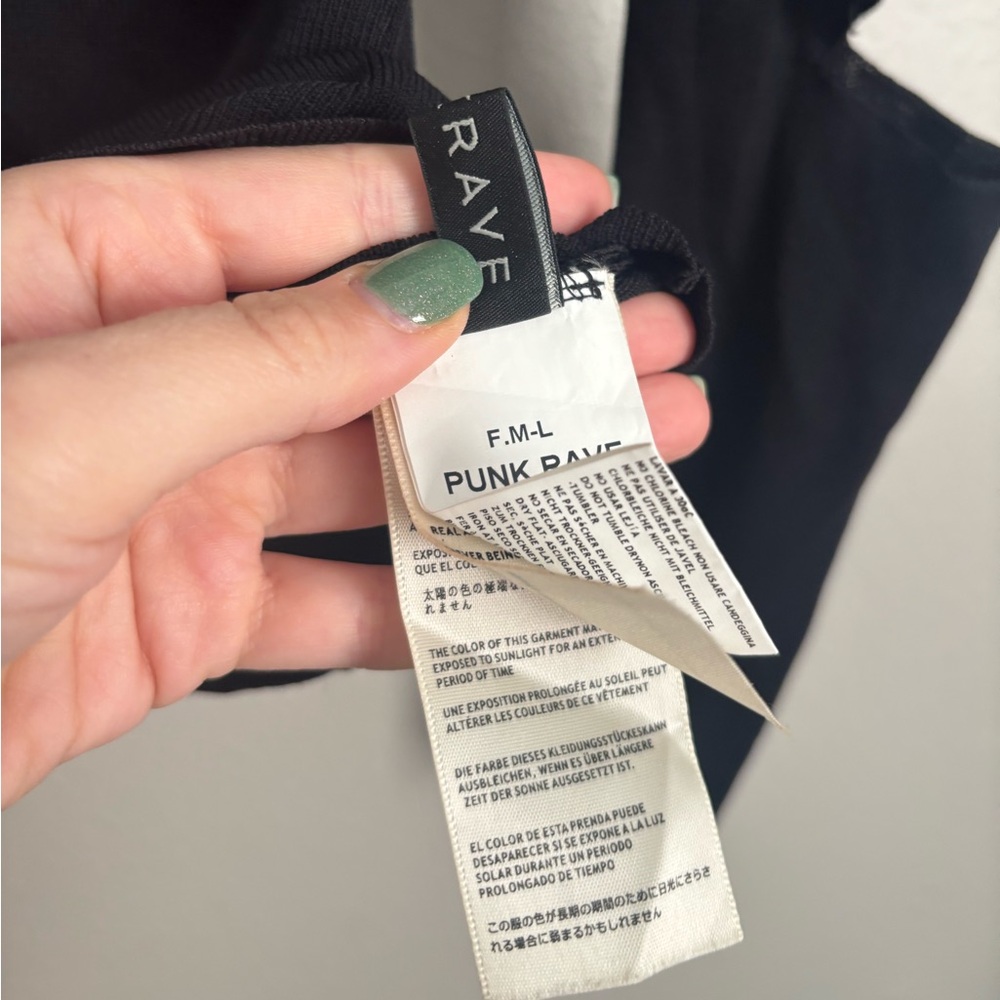 Punk Rave Crescent Moon Top M/L - Picture 5 of 8